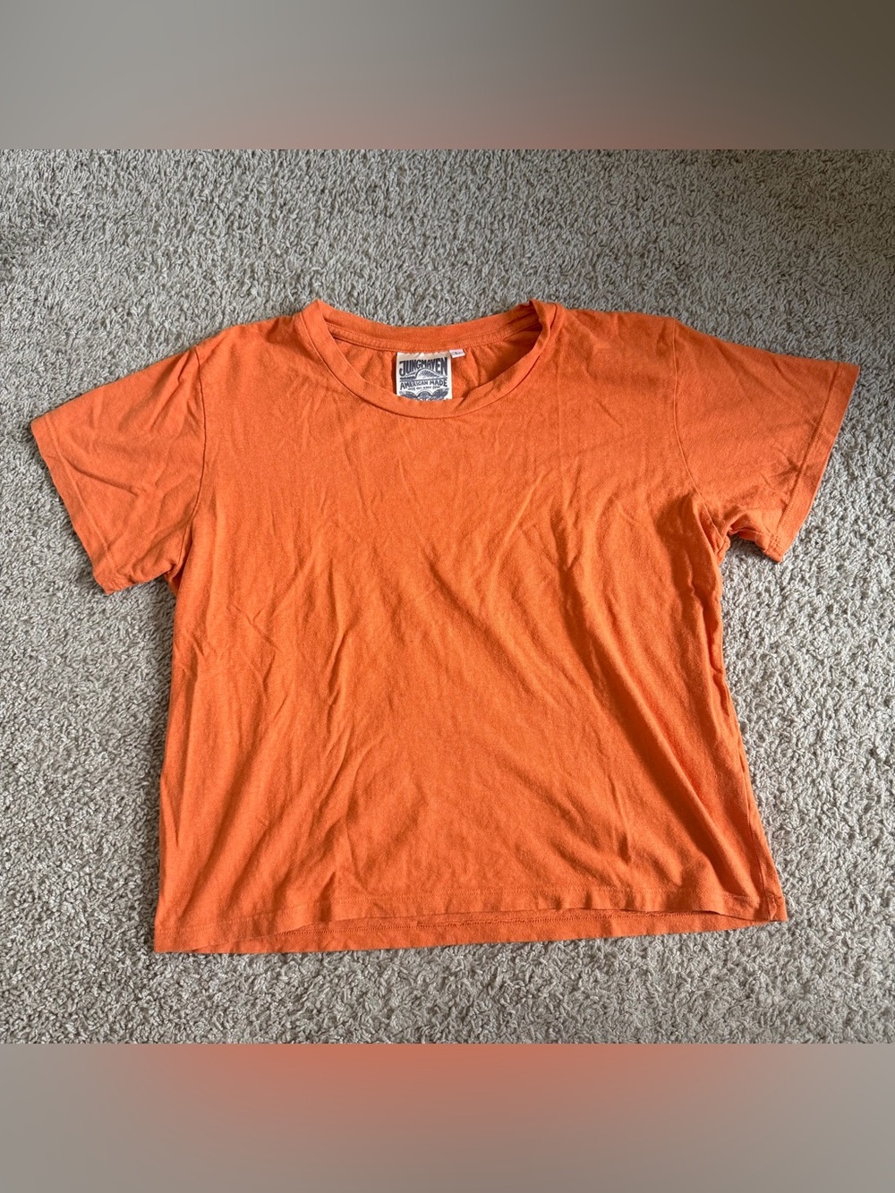 Jungmaven Hemp / Cotton Cropped Short Sleeve Tee T Shirt